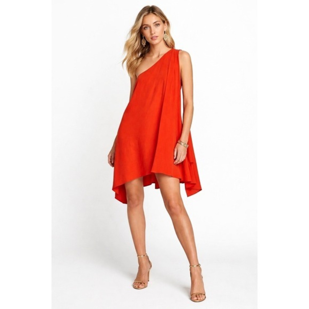 C/MEO Collective Step Aside Dress‎ in Poppy Size XS